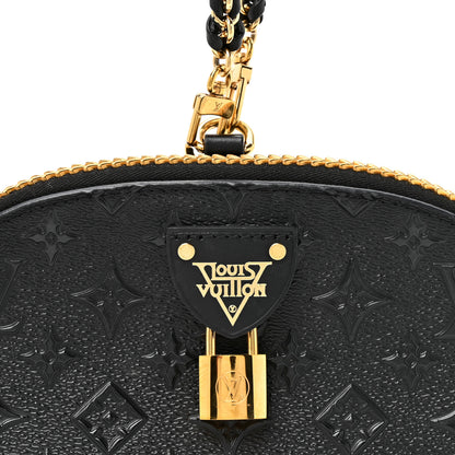 Louis Vuitton Embossed Monogram Midnight LV Moon Pochette Black 6 of 8