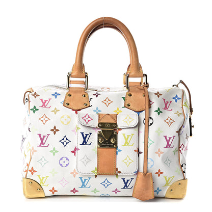 Louis Vuitton Monogram Multicolor Speedy 30 White 1 of 10