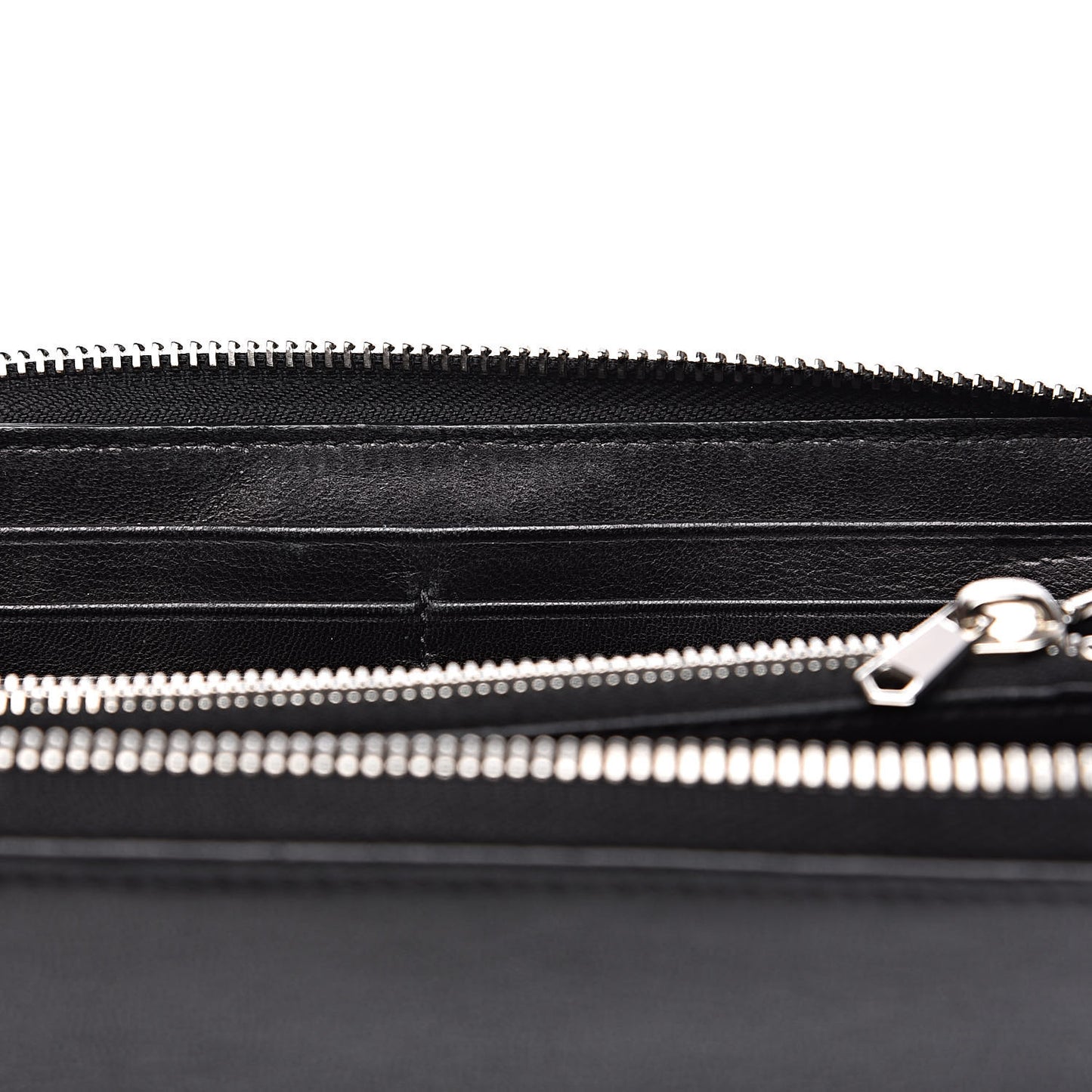 Sugar Goatskin Pandora Zip Around Wallet Black