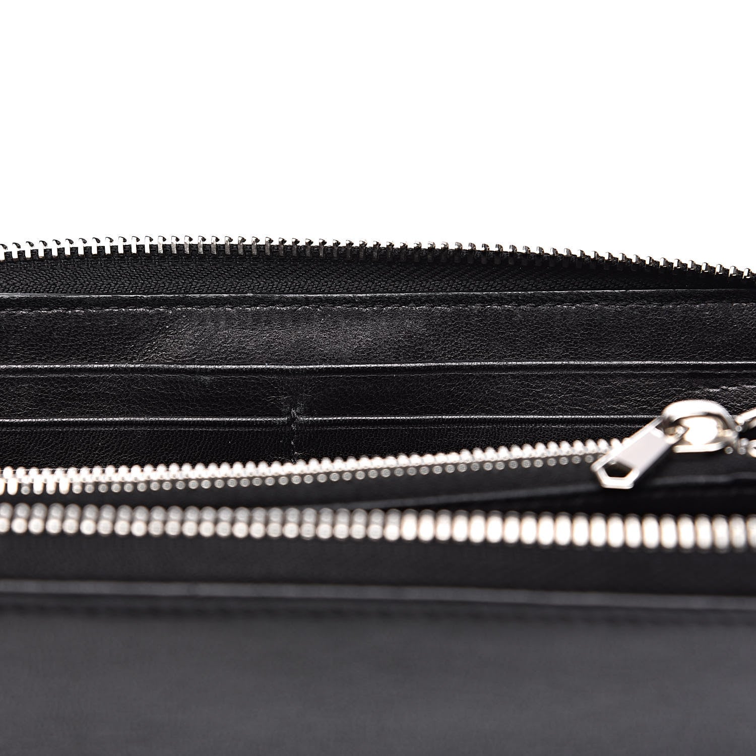 Givenchy Sugar Goatskin Pandora Zip Around Wallet Black 10 of 13