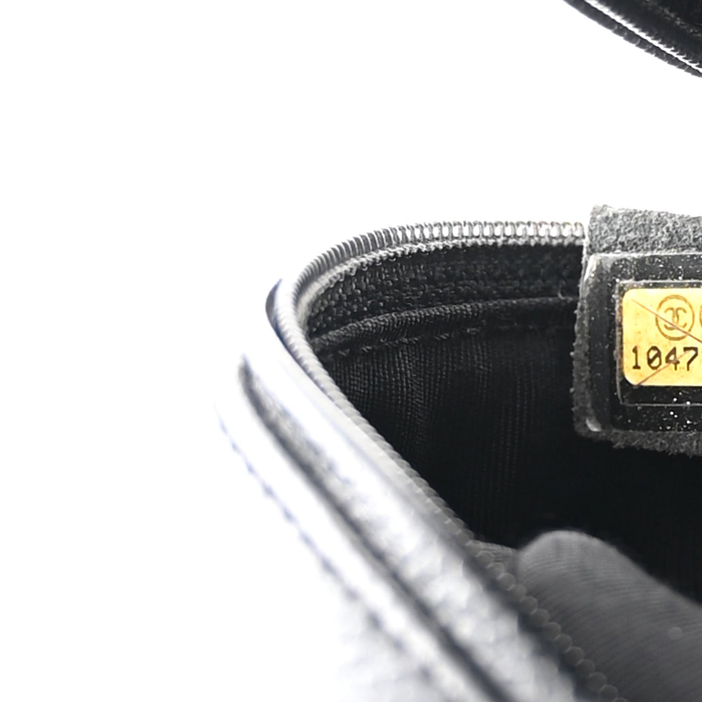 Caviar Quilted Small Bowler Black