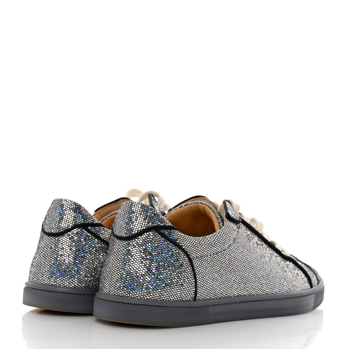 Seava Glitter Disco Ball Flat Sneakers 37 Multicolor
