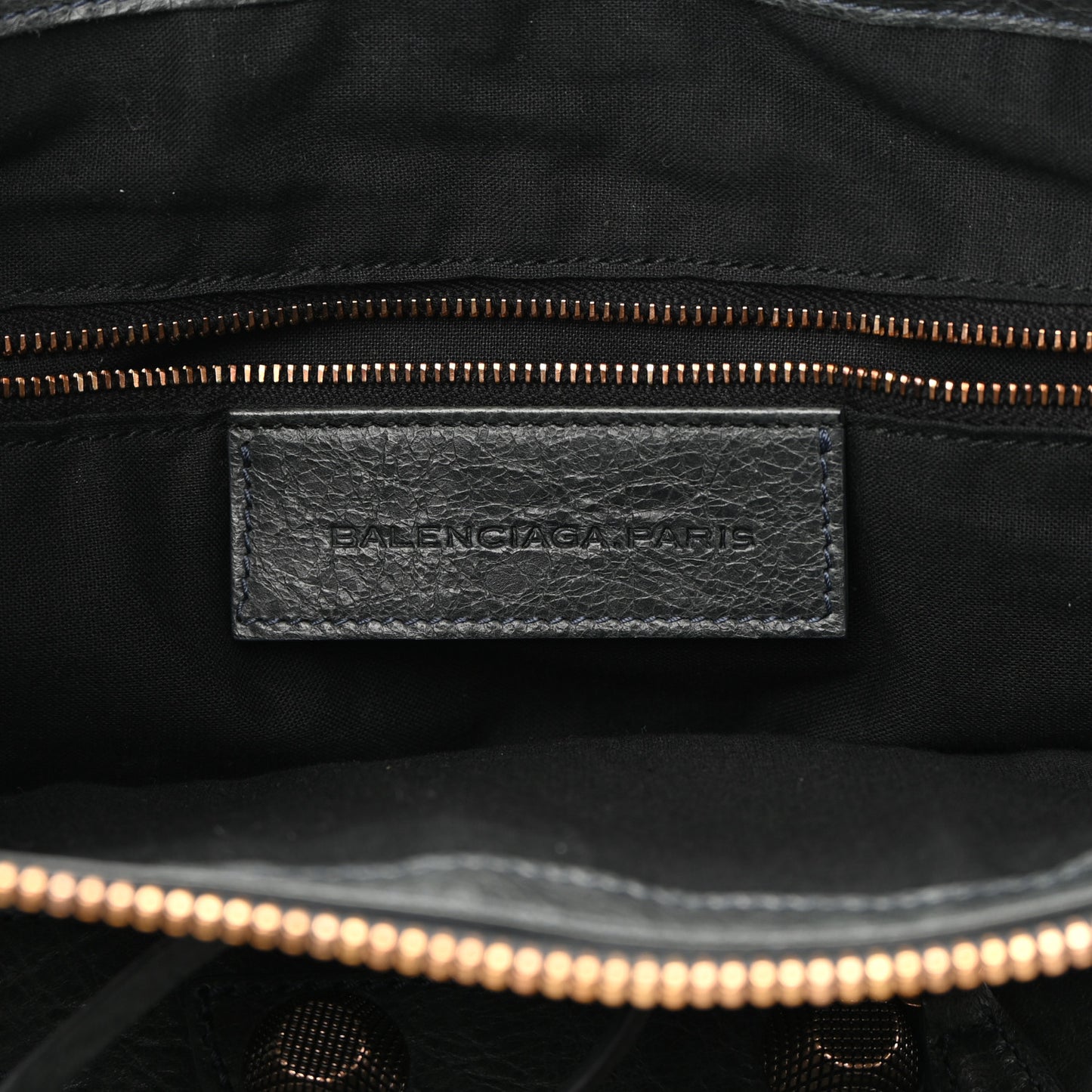 Agneau Giant 21 Rose Gold Hardware Work Anthracite