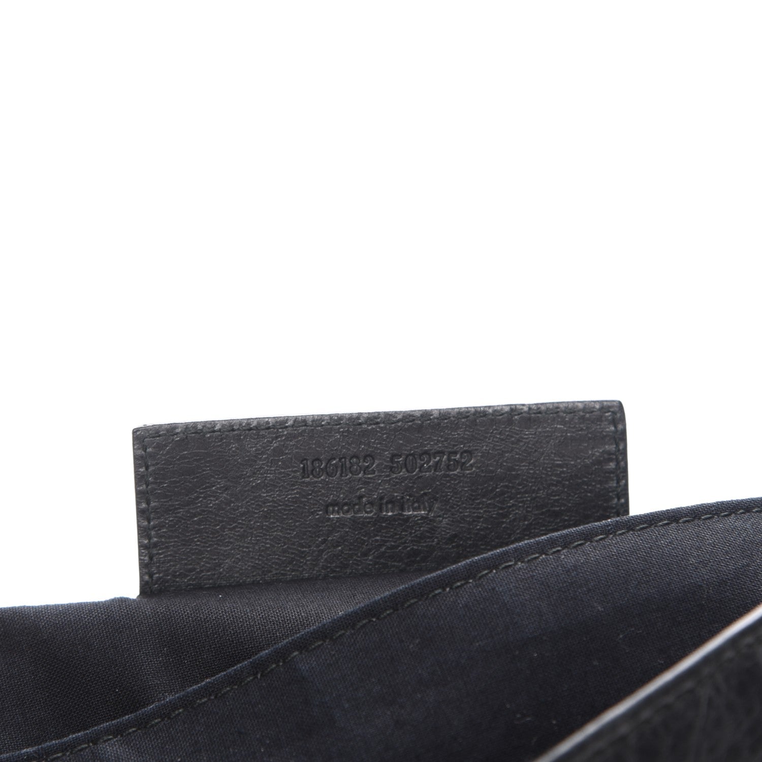 Balenciaga Agneau Giant 21 Gold Hardware Envelope Clutch Black 7 of 7