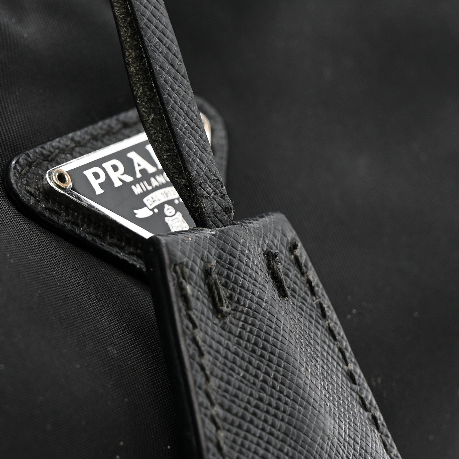 Prada Tessuto Nylon Mini Re-Edition 2000 Bag Black 15 of 16