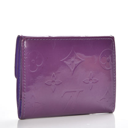 Louis Vuitton Vernis Elise Wallet Purple 3 of 7