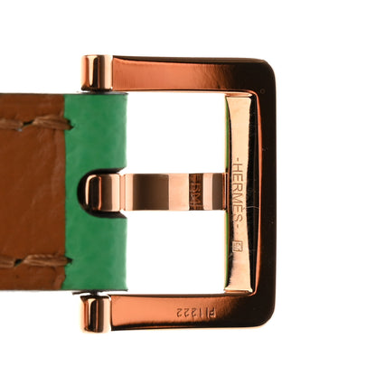 Hermes Epsom 15mm Pop H Belt 75 30 Vert Comics 8 of 9