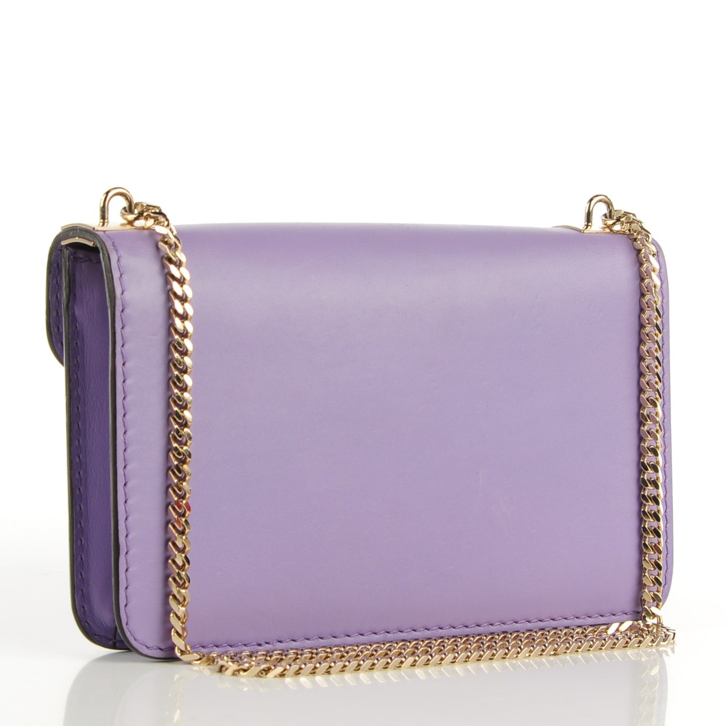 Lambskin 1973 Chain Shoulder Bag Lilac