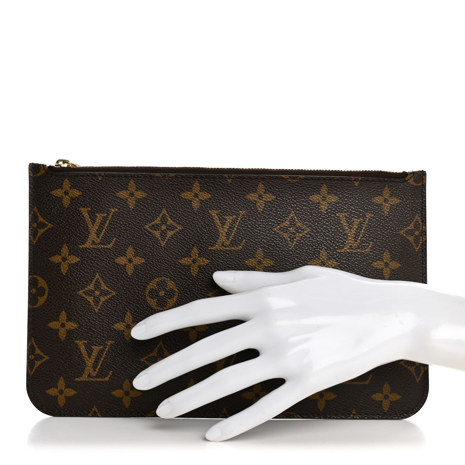 Louis Vuitton Monogram Neverfull MM GM Pochette 2 of 7