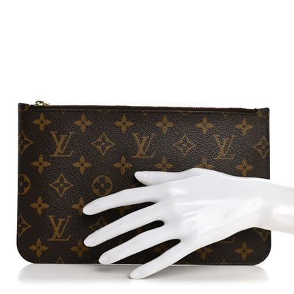 Louis Vuitton Monogram Neverfull MM GM Pochette 2 of 7