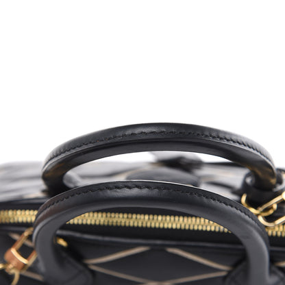 Louis Vuitton Lambskin Malletage Alma PM Black 20 of 20