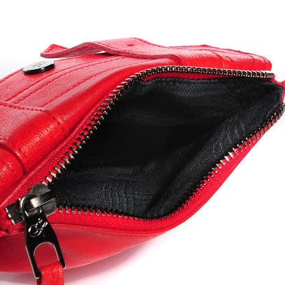 Proenza Schouler Lambskin Small PS1 Zip Case Red 7 of 8