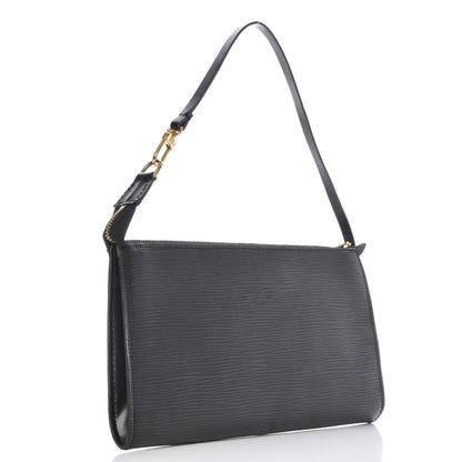 Louis Vuitton Epi Pochette Accessories 24 Black 3 of 7