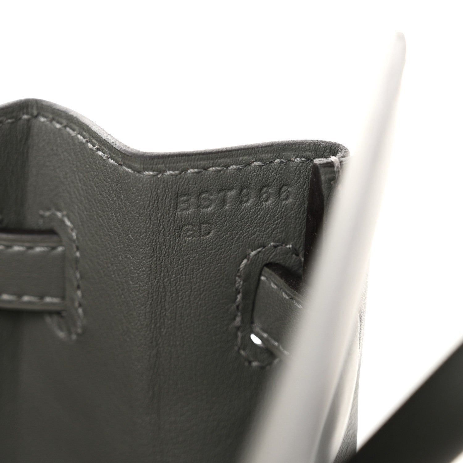 Hermes Swift Birkin Shadow 25 Gris Meyer 7 of 11