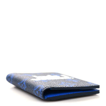 Louis Vuitton Vintage Monogram Everyday LV Pocket Organizer Blue 4 of 7