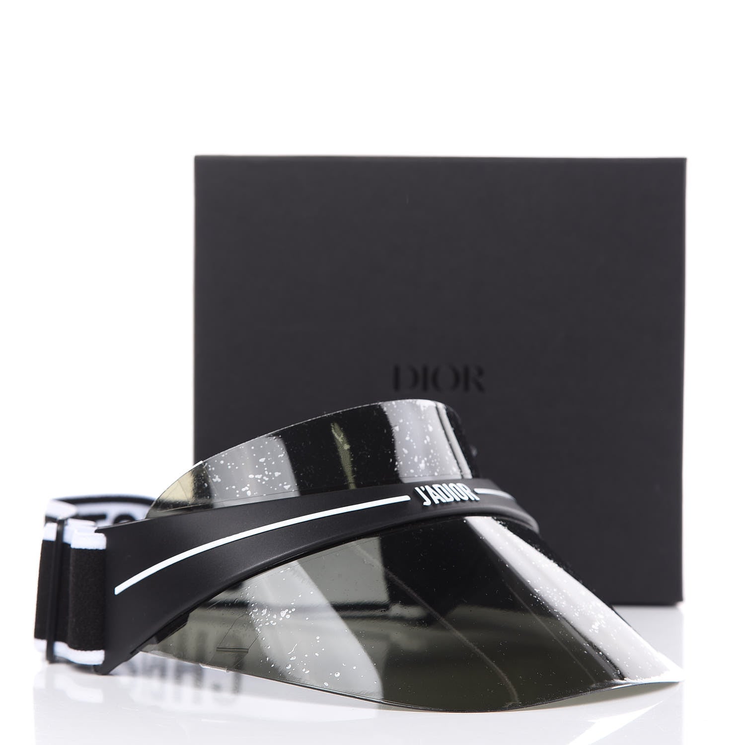 Christian Dior Mirrored DiorClub1 Sun Visor Silver 8 of 8