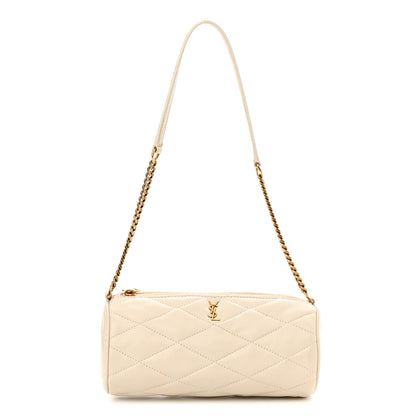 Saint Laurent Lambskin Monogram Mini Sade Tube Bag Crema Soft 1 of 12