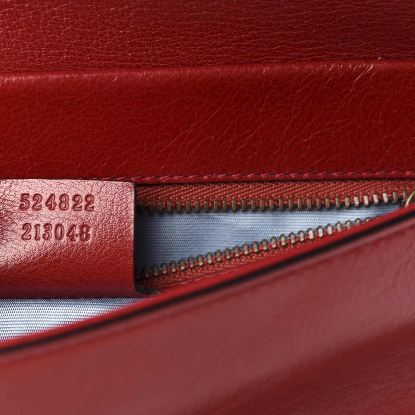 Calfskin Diagonal GG Medium Thiara Double Envelope Shoulder Bag Black Red