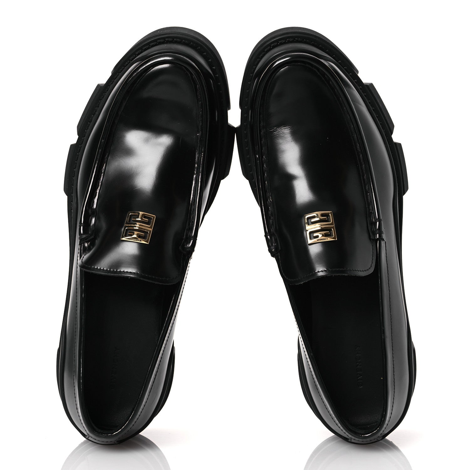 Givenchy Calfskin Terra Moccassins 40 Black 2 of 12