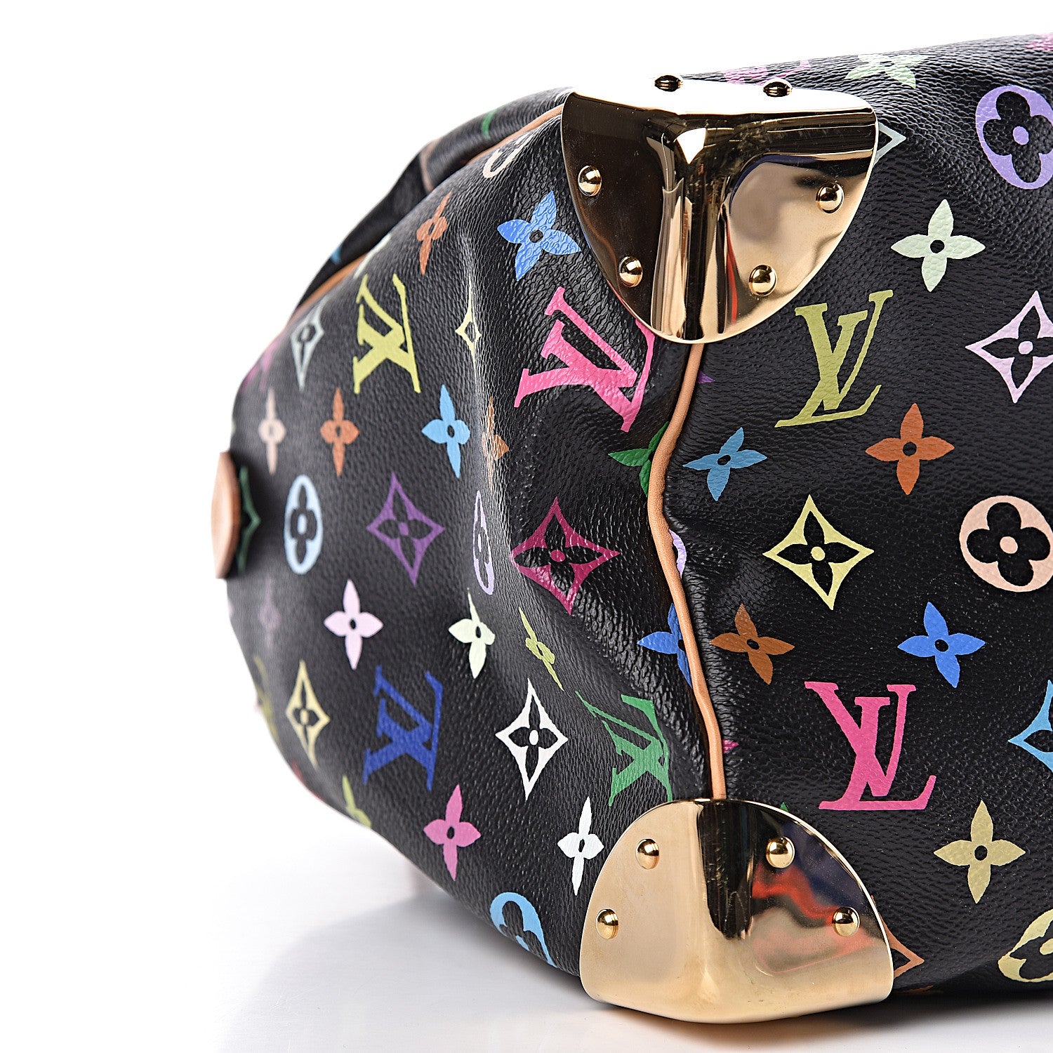Louis Vuitton Monogram Multicolor Speedy 30 Black 10 of 11