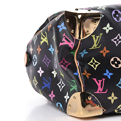Louis Vuitton Monogram Multicolor Speedy 30 Black 10 of 11