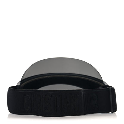 Christian Dior Mirrored DiorClubV1U Sun Visor Black 5 of 8