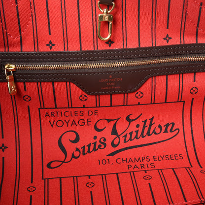Louis Vuitton Damier Ebene Neverfull MM 7 of 10