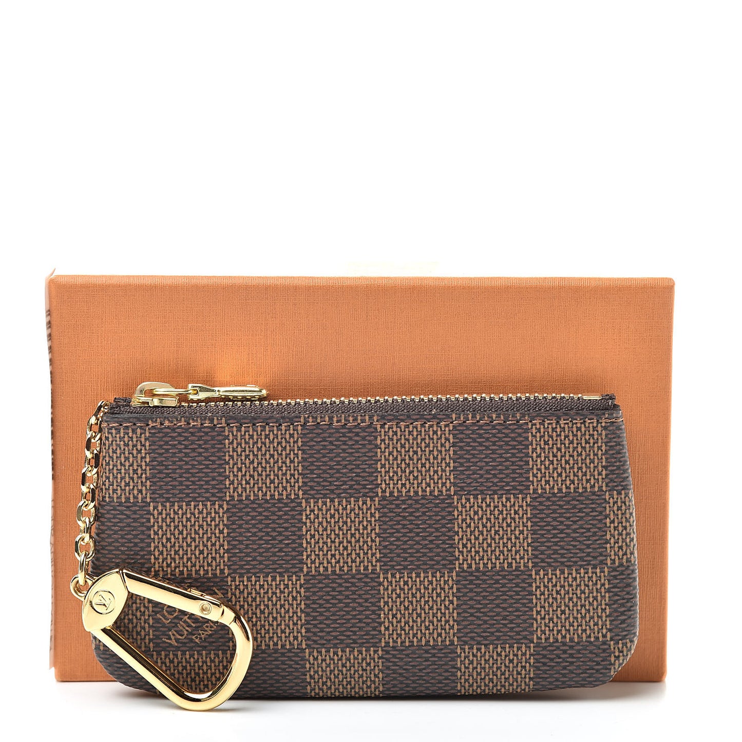 Damier Ebene Key Pouch