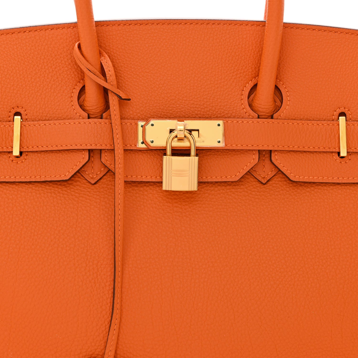 Hermes Togo BIRKIN 35 Orange 8 of 12