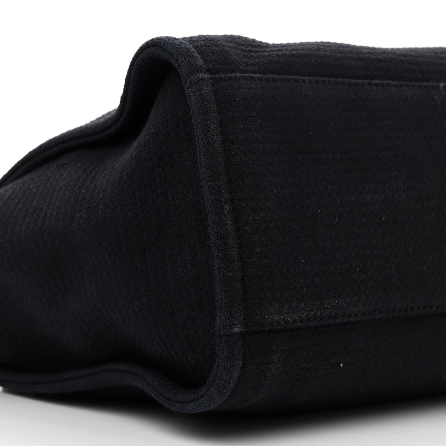 Chanel Mixed Fibers Small Deauville Tote Black 11 of 13