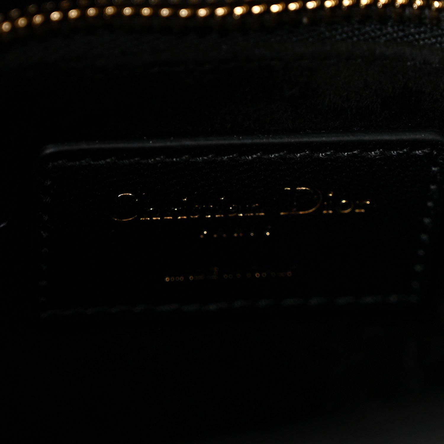Christian Dior Lambskin Cannage Small Lady Dior Black 6 of 15