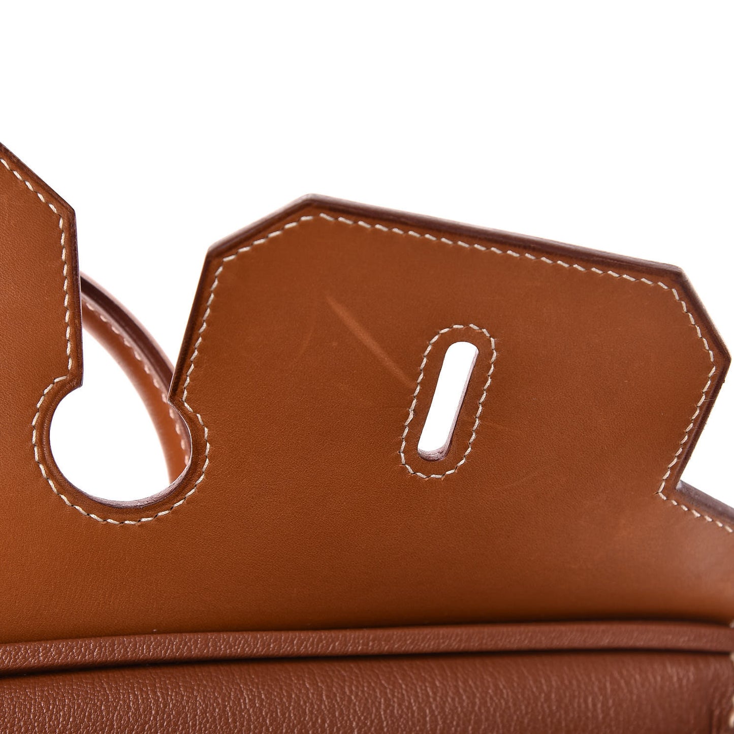Natural Barenia Birkin 40 Fauve