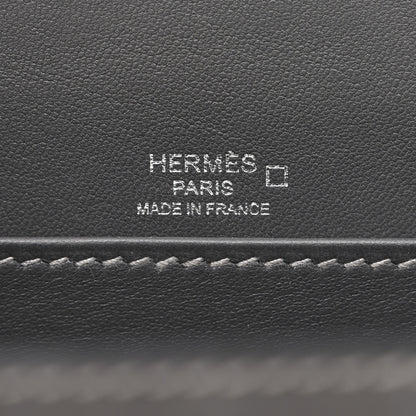 Hermes Matte Alligator Mini Sac Roulis Graphite 6 of 10