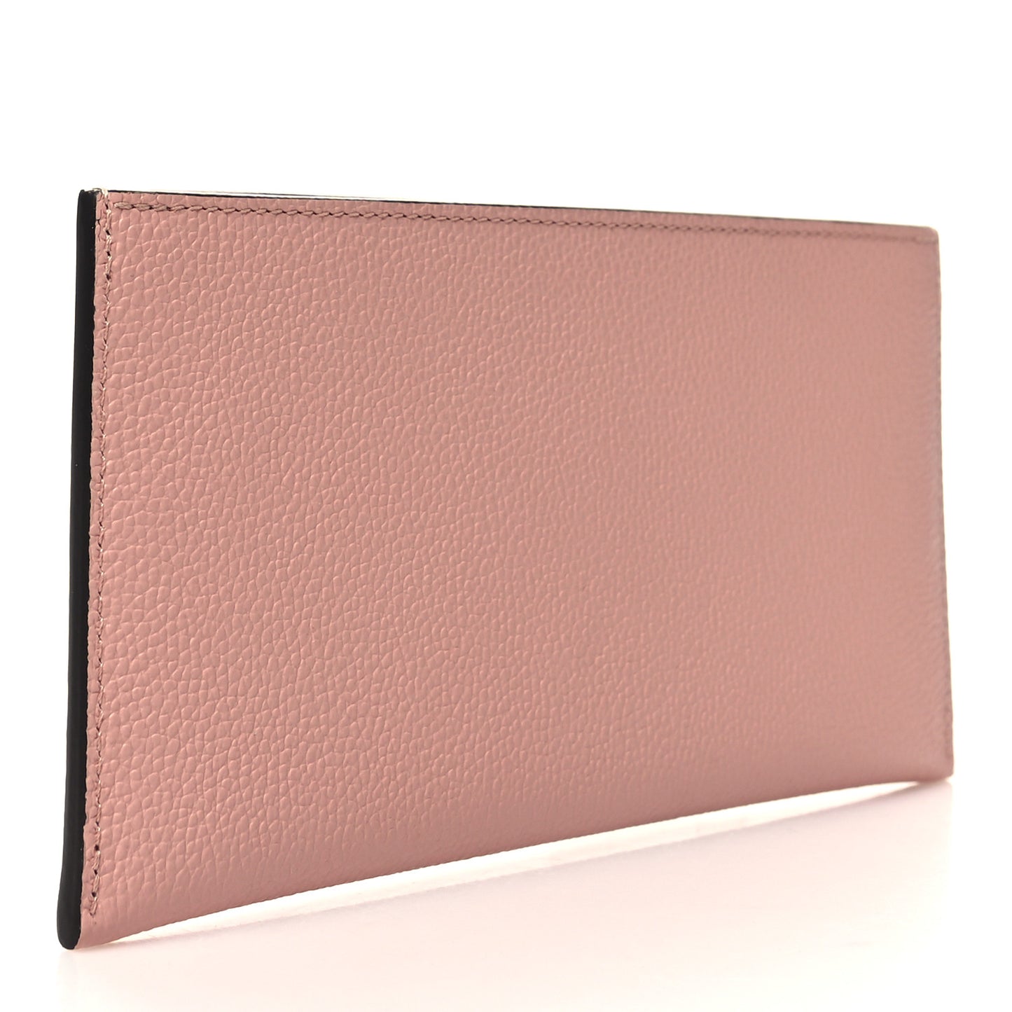 Calfskin Felicie Card Holder Insert Rose Ballerine