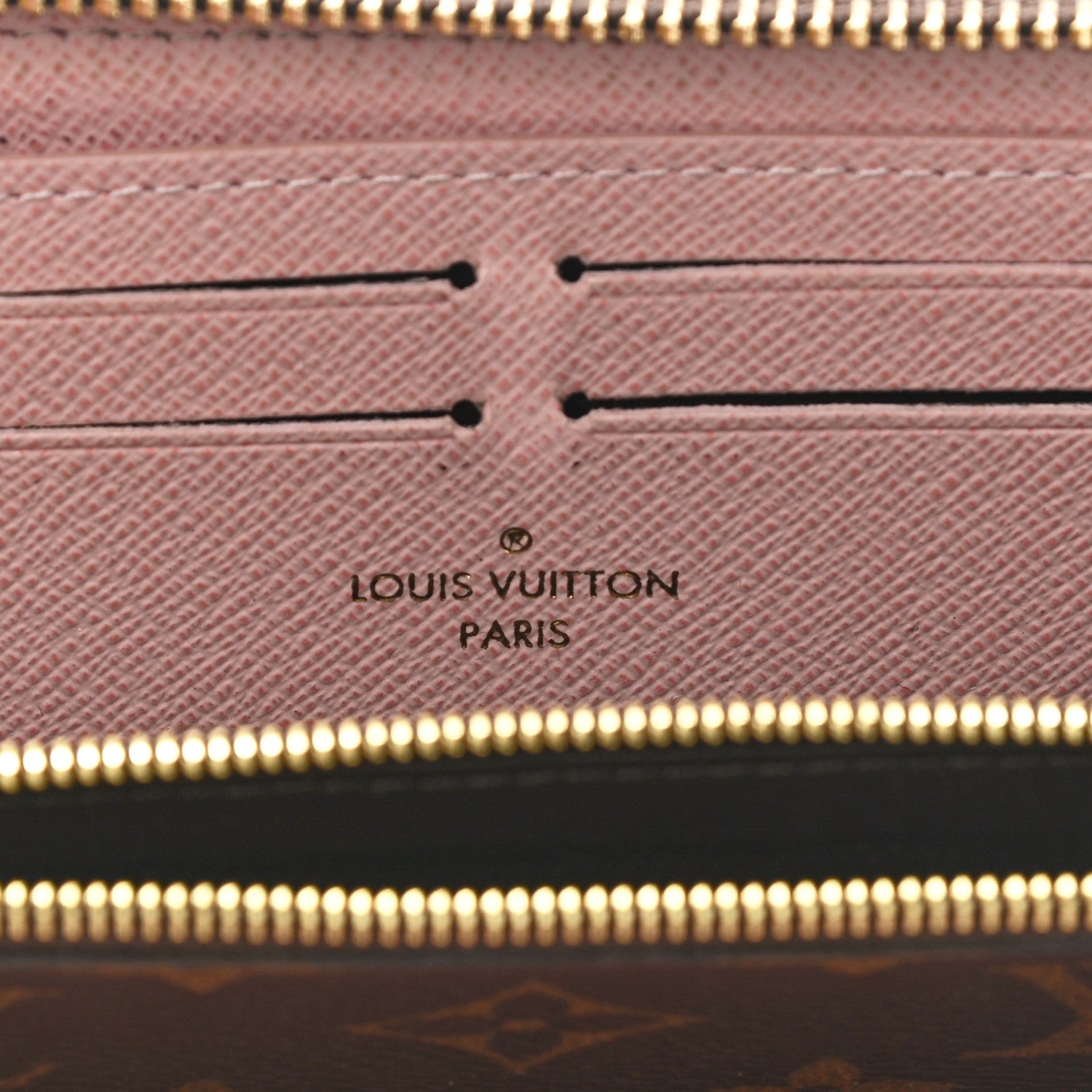 Louis Vuitton Monogram Clemence Wallet Rose Ballerine 6 of 11