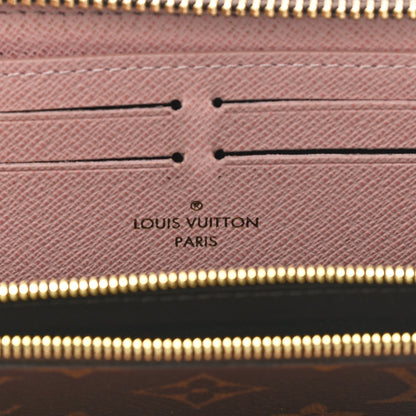 Louis Vuitton Monogram Clemence Wallet Rose Ballerine 6 of 11