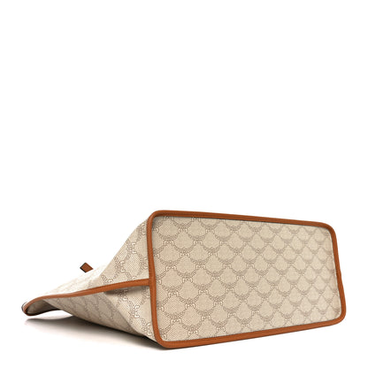 MCM Lauretos Nappa Medium Himmel Shopper Tote Oatmeal 4 of 9