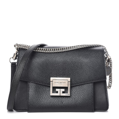 Givenchy Goatskin Small GV3 Shoulder Bag Black 1 of 9
