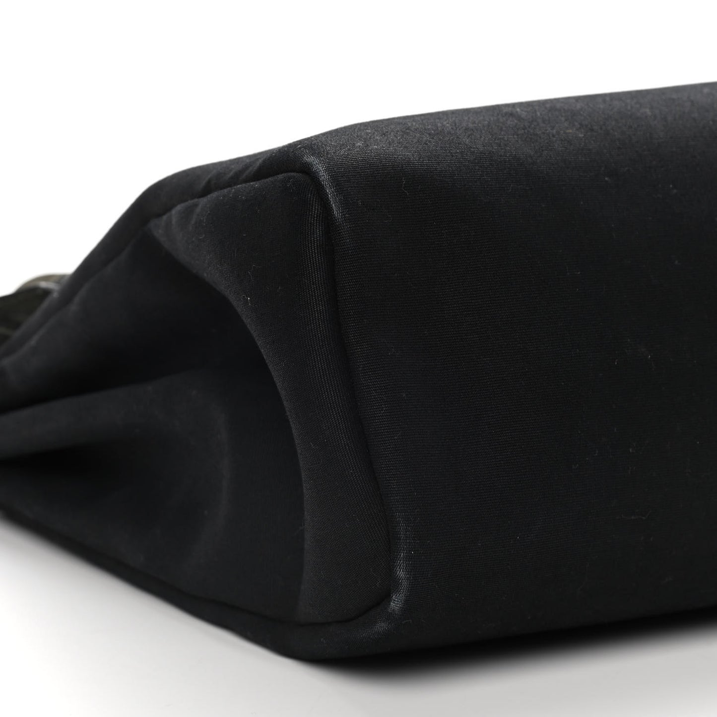 Toile Vache Calfskin Herbag 30 PM Black