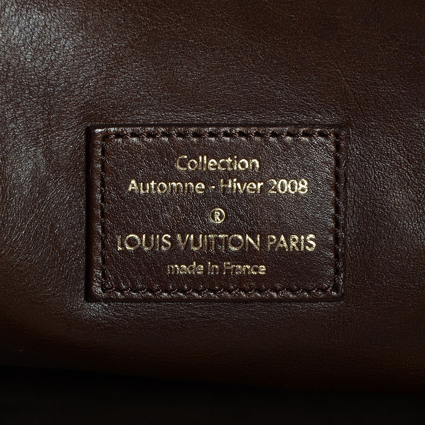 Monogram Paris Souple Whisper GM Chocolate