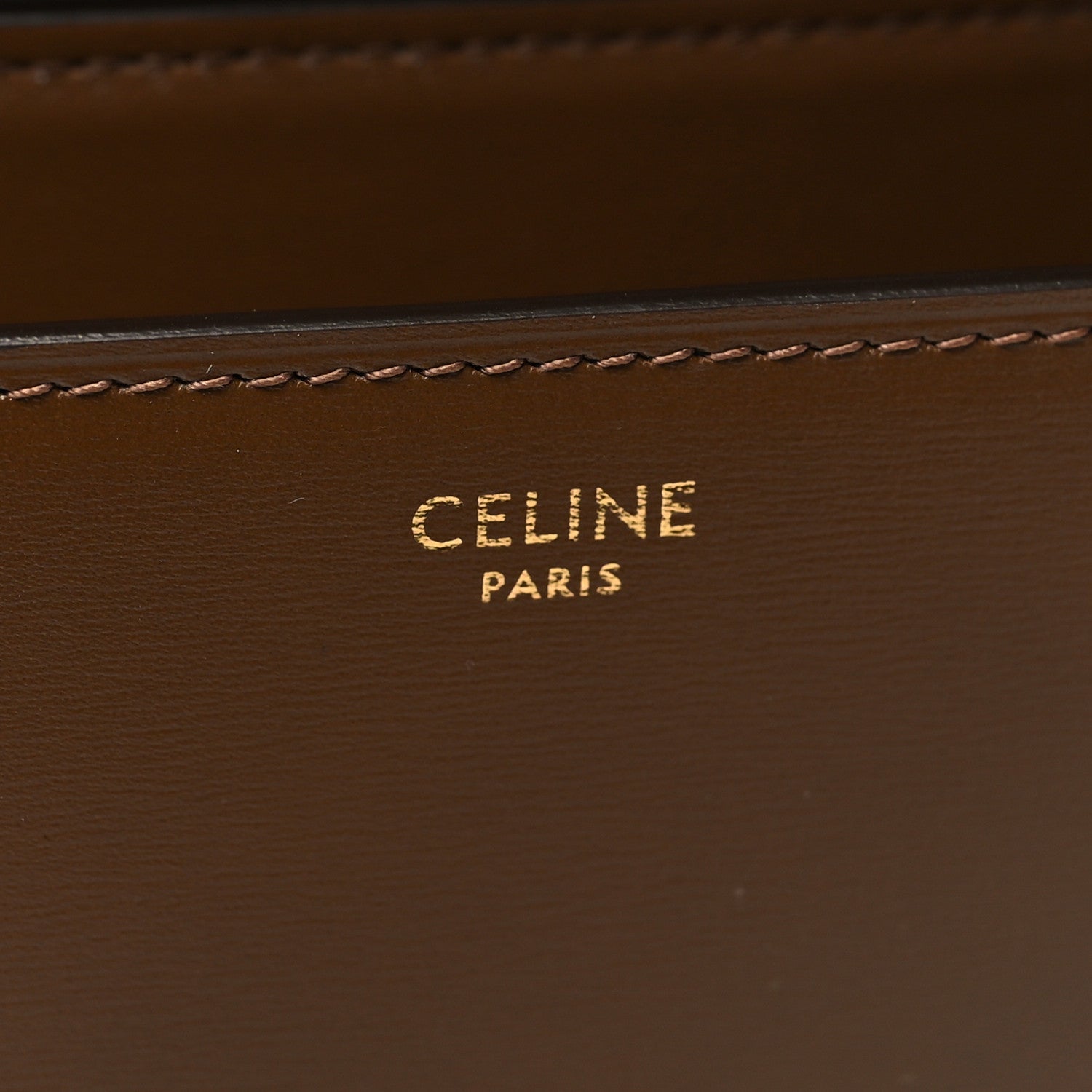 Celine Box Calfskin Medium Classic Box Flap Bag Camel 7 of 12