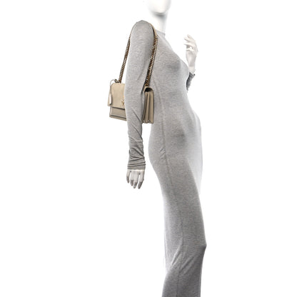 Saint Laurent Suede Calfskin Medium Monogram Sunset Beige 2 of 12