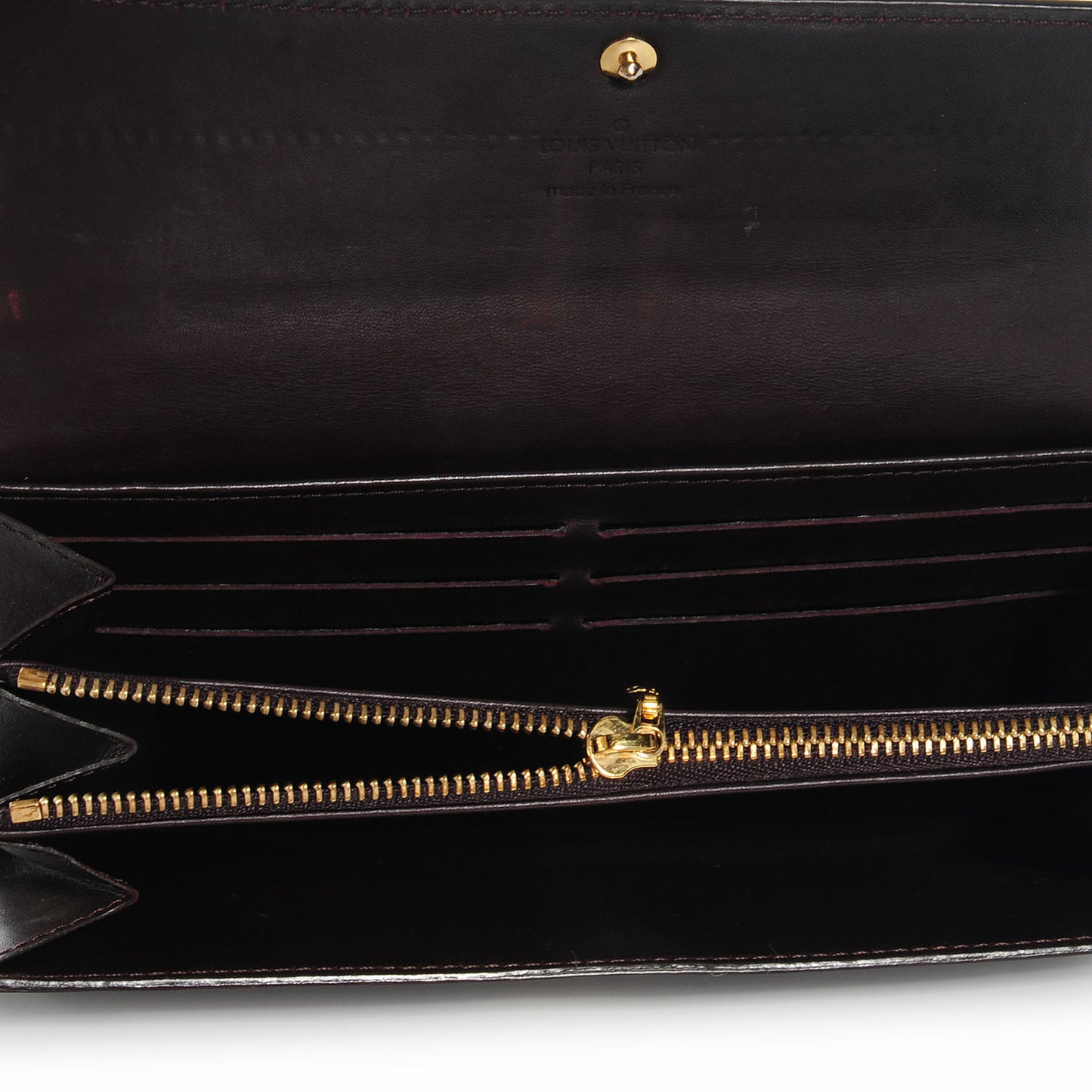 Vernis Sarah Wallet Amarante