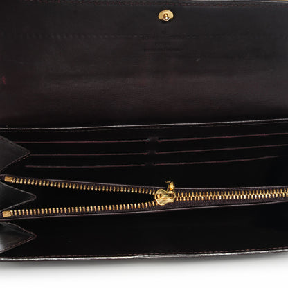 Louis Vuitton Vernis Sarah Wallet Amarante 6 of 8