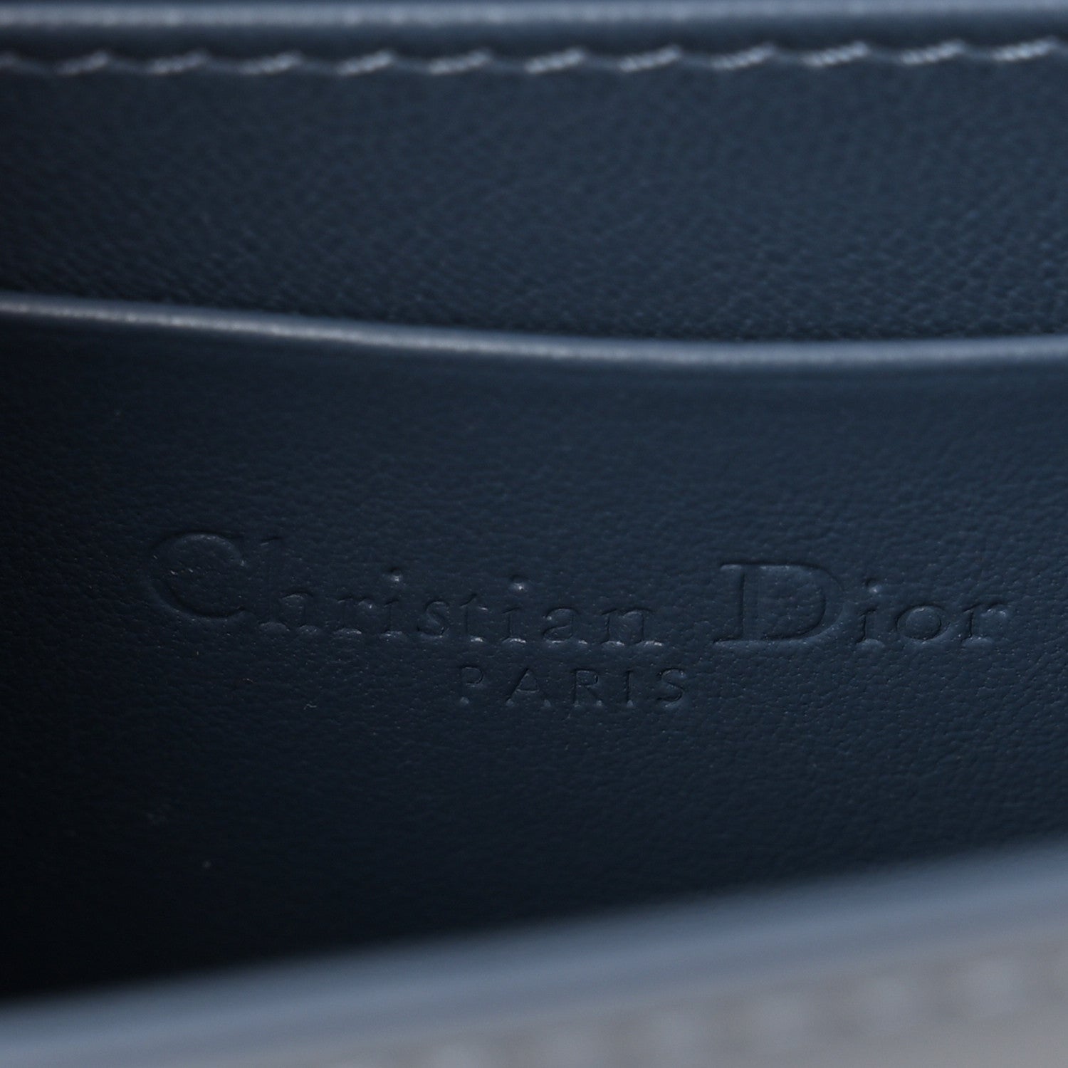 Christian Dior Patent Cannage Mini Waist Pouch On Chain Cloud Blue 6 of 11