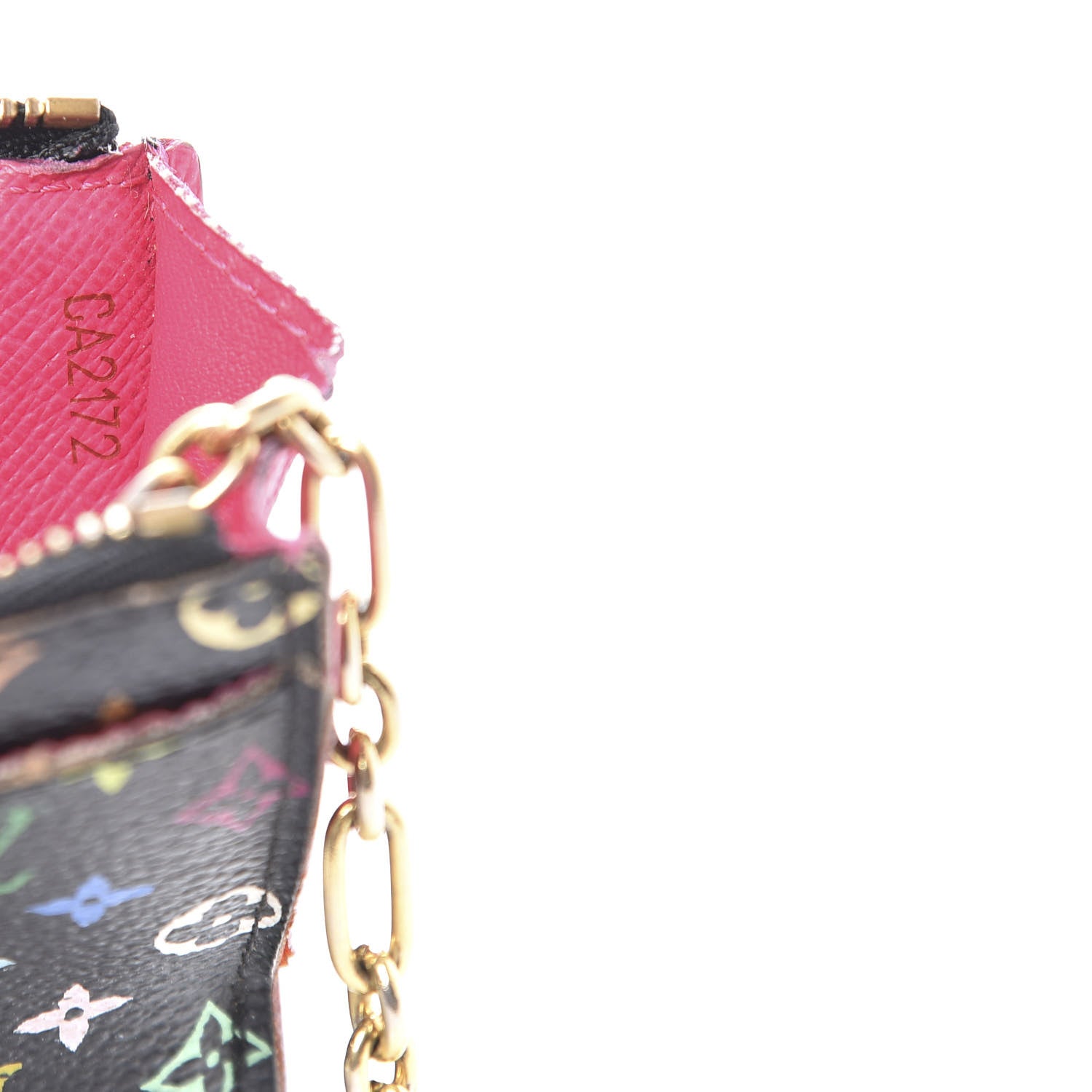Louis Vuitton Monogram Multicolor Key Pouch Black Grenade 12 of 12