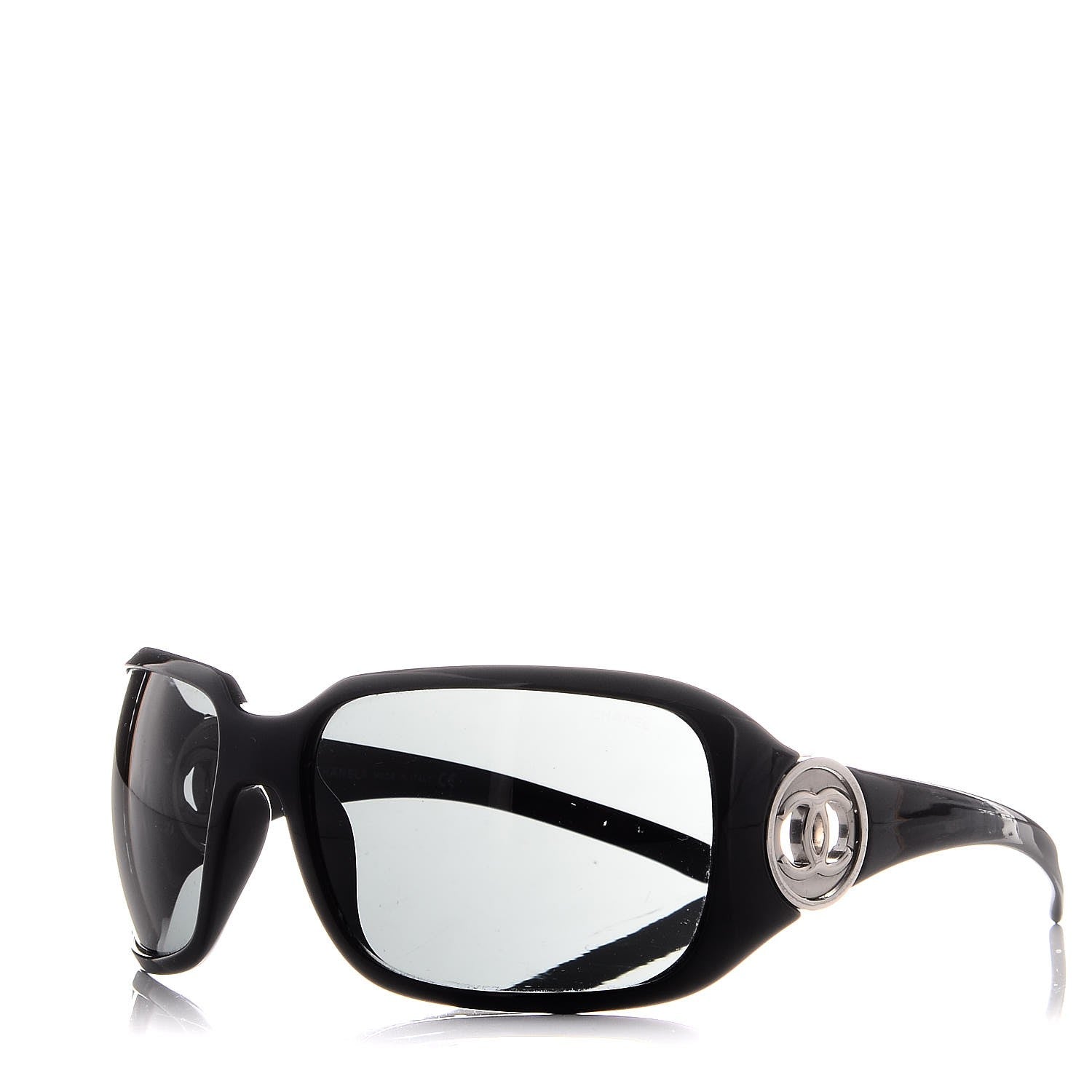 Chanel CC Sunglasses 6023 Black 1 of 8