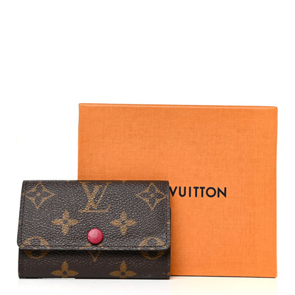 Louis Vuitton Monogram 6 Key Multicles Holder Fuchsia 10 of 10