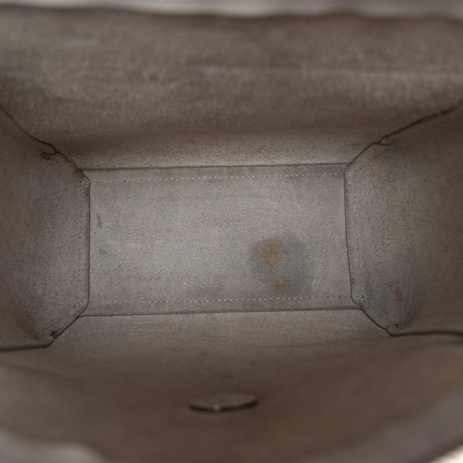 Celine Grained Calfskin Nano Belt Bag Mineral 5 of 11