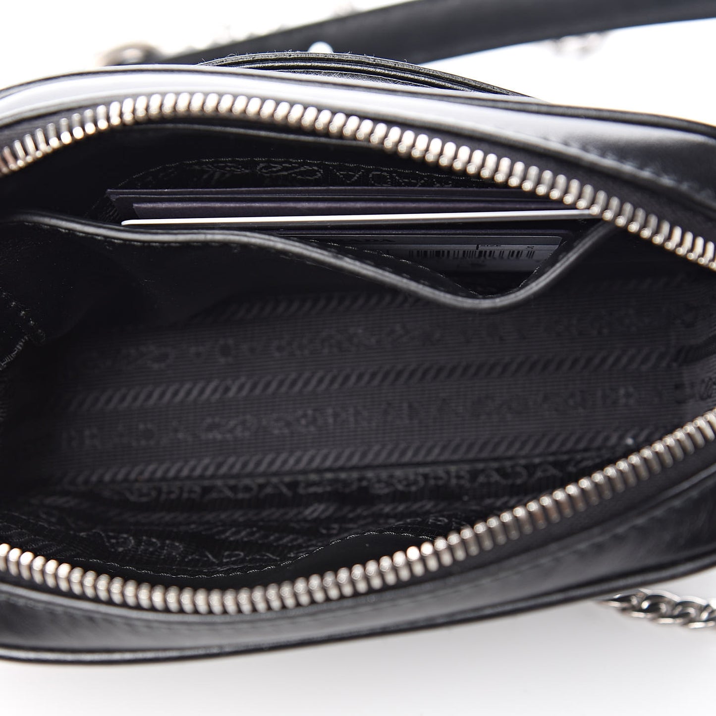 Soft Calfskin Impunture Diagramme Belt Bag Black
